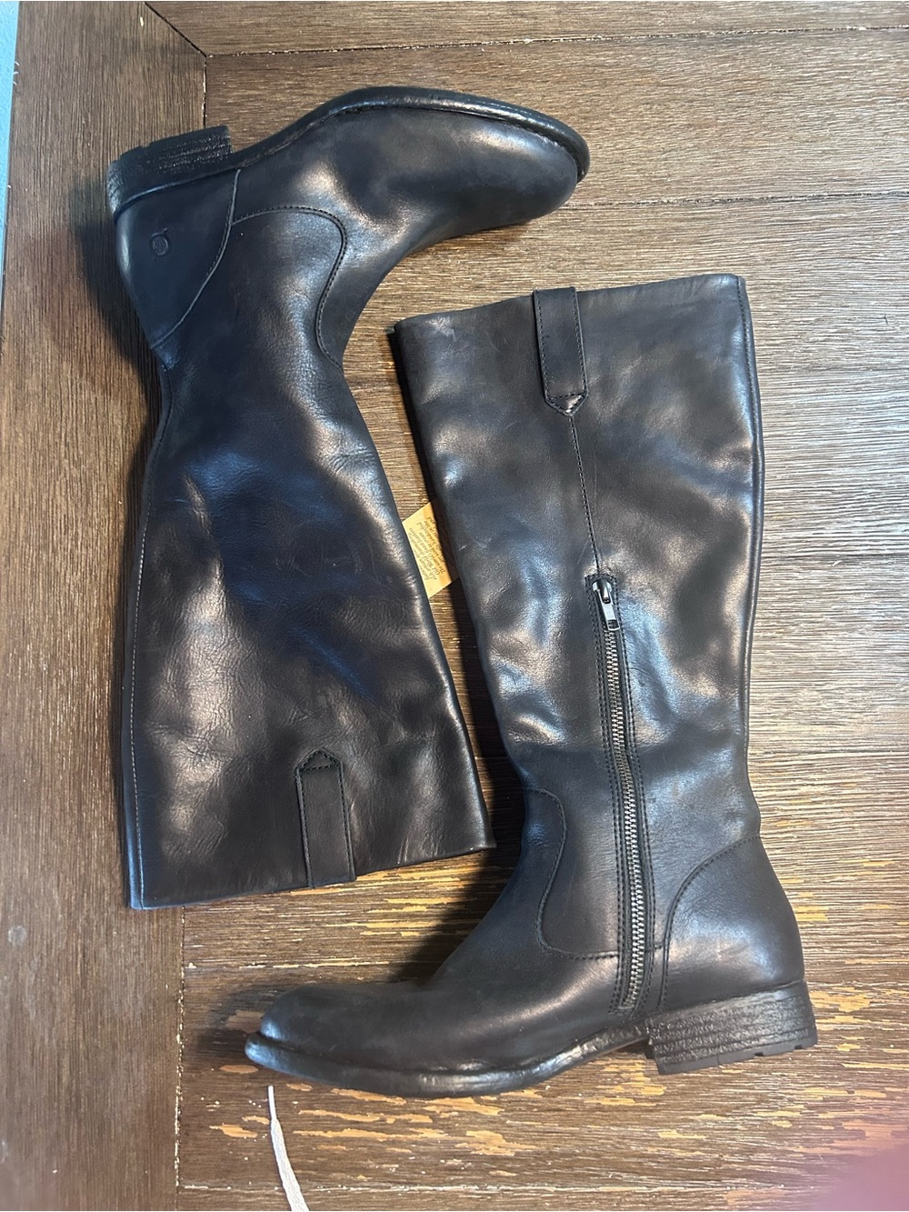 NWT Shaunie leather boots size 7 - Picture 6 of 8